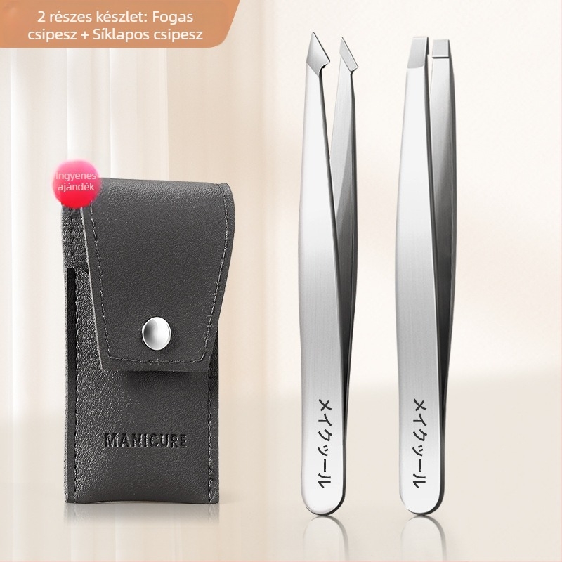 Szemöldök clip-készlet — rozsdamentes acél eszközök, Yangjiang eredet, márka Create a Carpentry Room, magáncímke elérhető