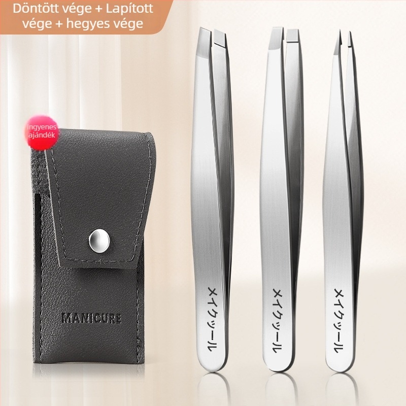 Szemöldök clip-készlet — rozsdamentes acél eszközök, Yangjiang eredet, márka Create a Carpentry Room, magáncímke elérhető