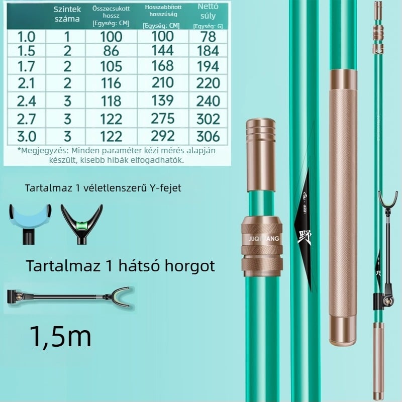 Giant Fin King Szén-kompozit Horgászbot Tartó Földi Állvánnyal és Többirányú Forgatással