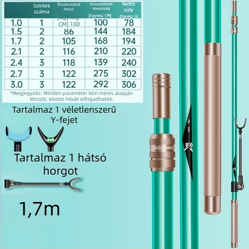 Giant Fin King Szén-kompozit Horgászbot Tartó Földi Állvánnyal és Többirányú Forgatással