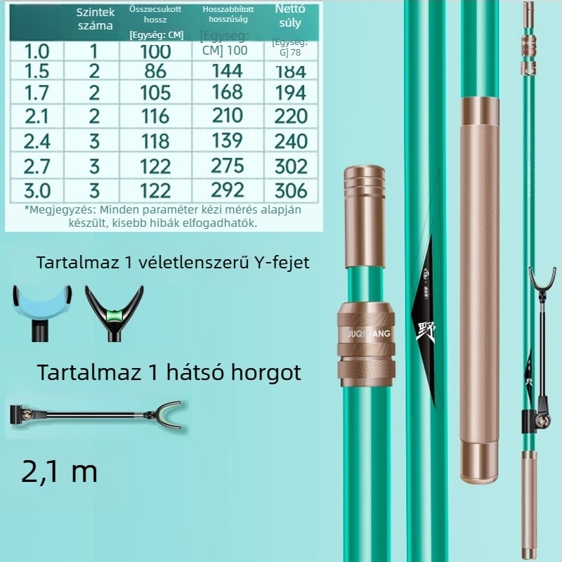 Giant Fin King Szén-kompozit Horgászbot Tartó Földi Állvánnyal és Többirányú Forgatással