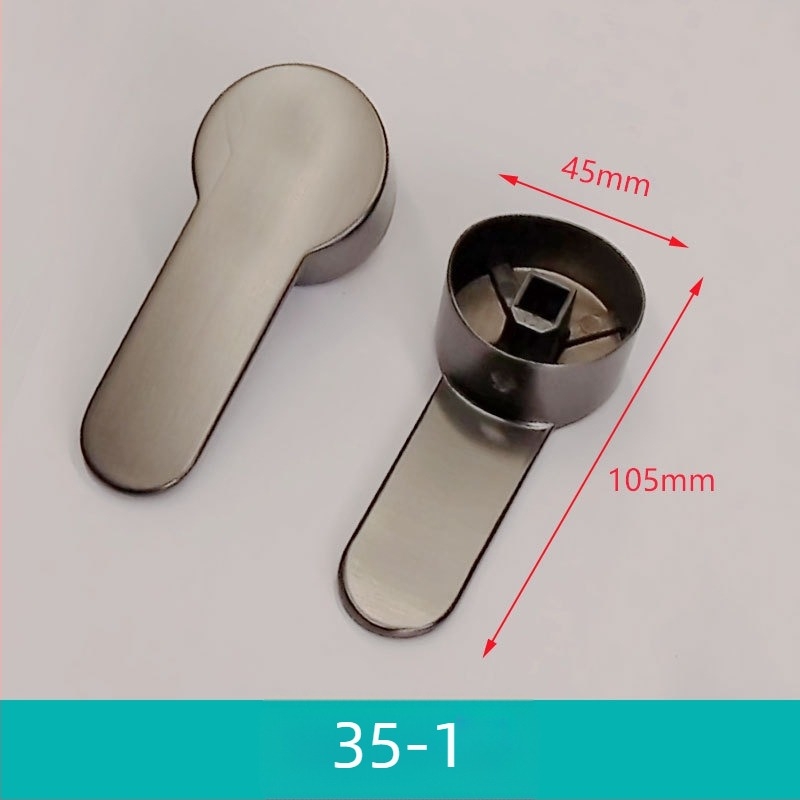 Csaptelep kapcsolókar — cinkötvözet bevonattal; húzás-fel-le működés; víz balról jobbra; modern minimalist stílus.