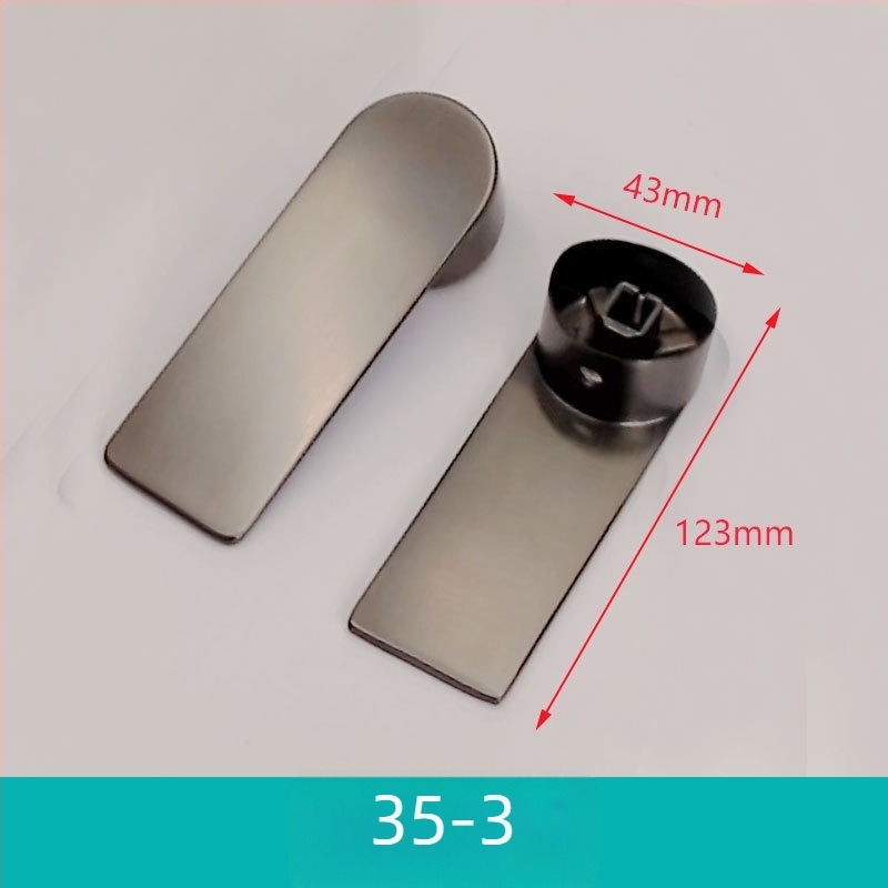 Csaptelep kapcsolókar — cinkötvözet bevonattal; húzás-fel-le működés; víz balról jobbra; modern minimalist stílus.