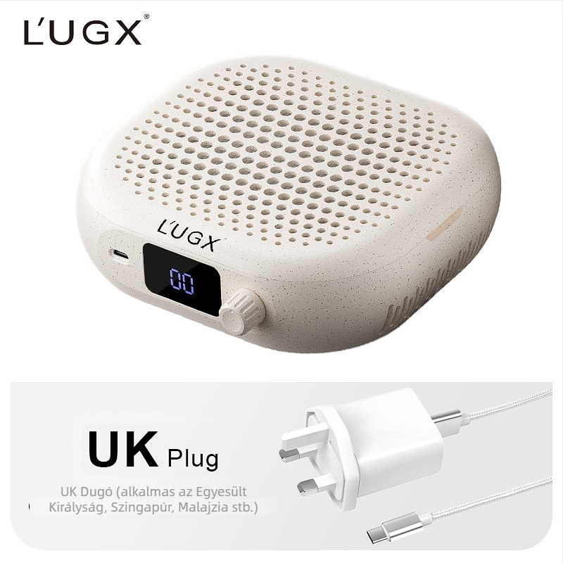 Körömpor-gyűjtő, akkumulátoros, nagy szívóerő, alacsony zajszint, turbinás ventilátor, Modell LG-207/LG-207S