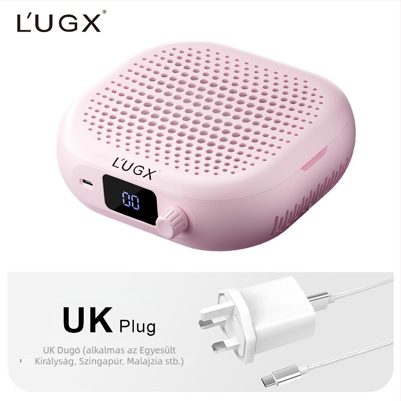 Körömpor-gyűjtő, akkumulátoros, nagy szívóerő, alacsony zajszint, turbinás ventilátor, Modell LG-207/LG-207S