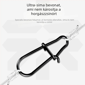 Vasból készült megerősített egycsatlakozós gyorskioldó horgászcsatlakozó (Model F98HSM56HJMH99)