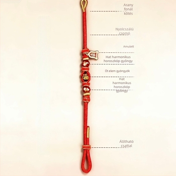 Kézzel szőtt kötél karkötő, uniszex, eredeti dizájn, 2026 tavasz