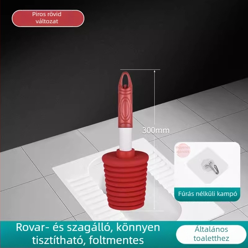 PVC anyagú dezodoráló szűrő squat vécé fedélhez, beépítés