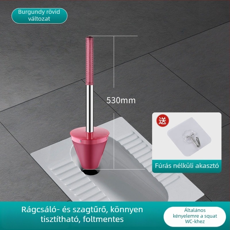 PVC anyagú dezodoráló szűrő squat vécé fedélhez, beépítés