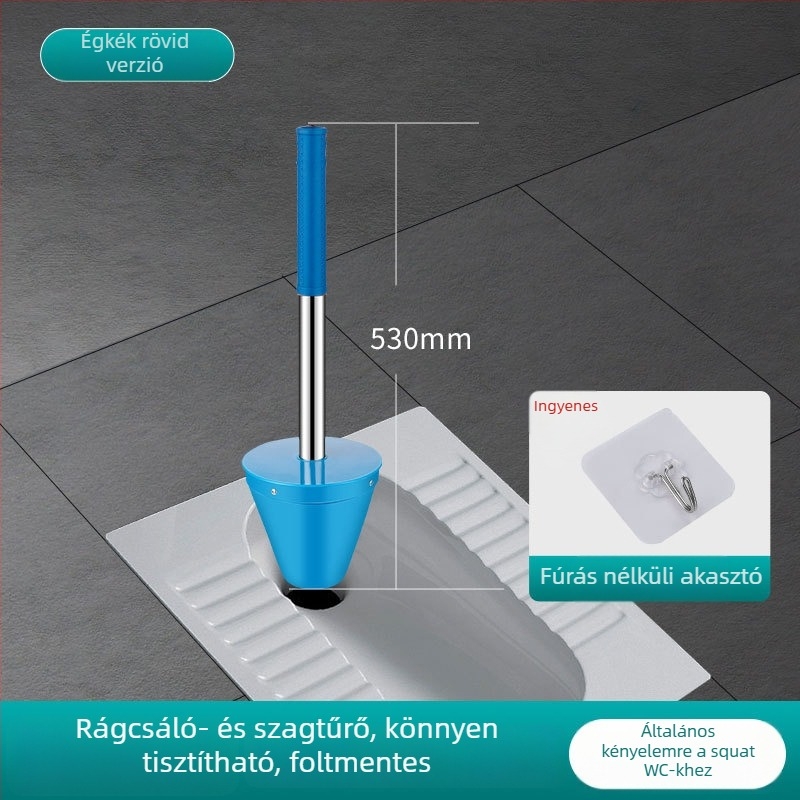 PVC anyagú dezodoráló szűrő squat vécé fedélhez, beépítés