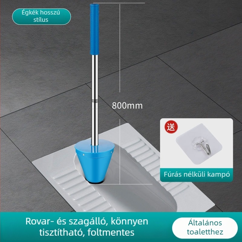 PVC anyagú dezodoráló szűrő squat vécé fedélhez, beépítés
