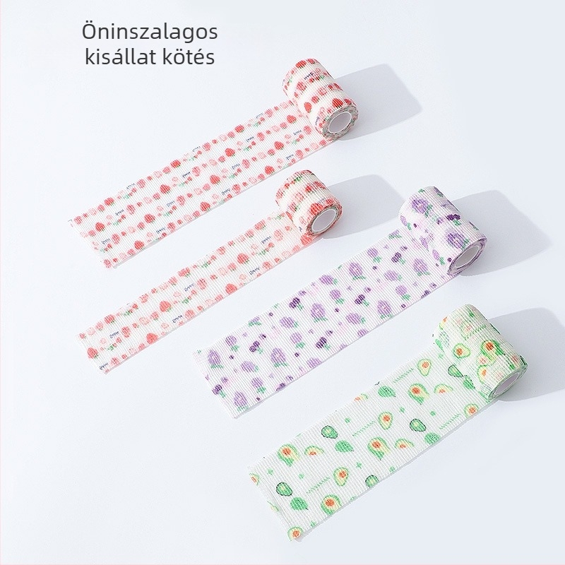 Vízálló kutya esőcsizmái, csúszásmentes talppal, öntapadó kötésű lábvédőkkel — univerzális illeszkedés