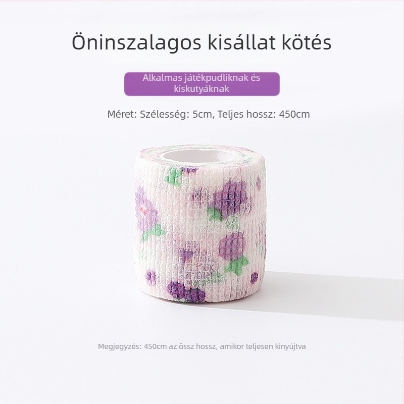 Vízálló kutya esőcsizmái, csúszásmentes talppal, öntapadó kötésű lábvédőkkel — univerzális illeszkedés