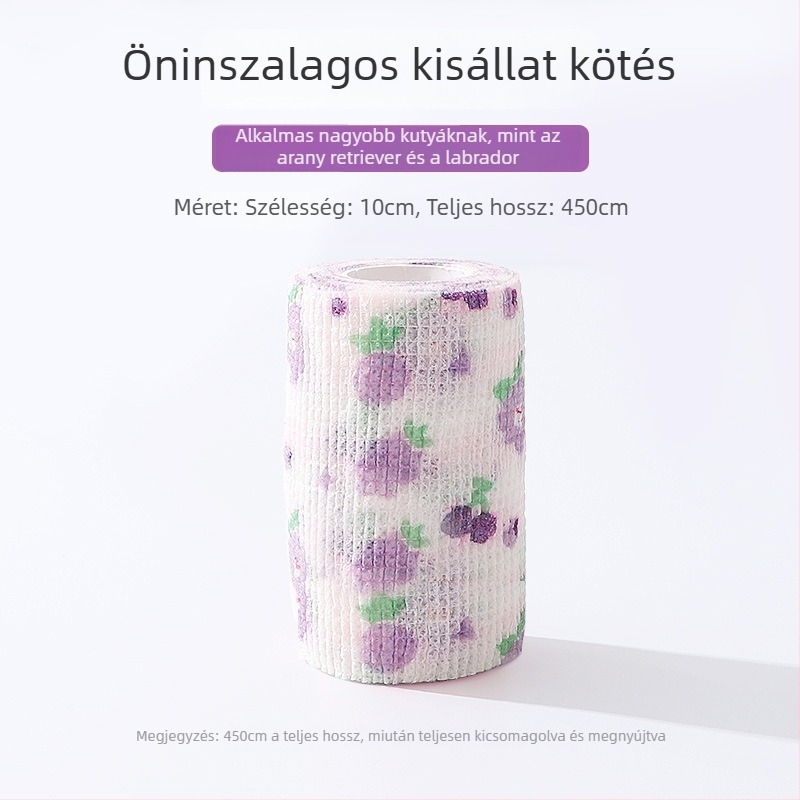 Vízálló kutya esőcsizmái, csúszásmentes talppal, öntapadó kötésű lábvédőkkel — univerzális illeszkedés