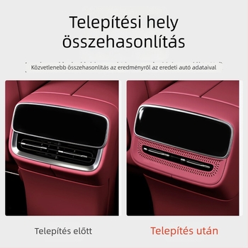 Wenjie M7/M8 hátsó légcsatorna ventillációs maszkja — ABS, Mandini, modell 202601022127