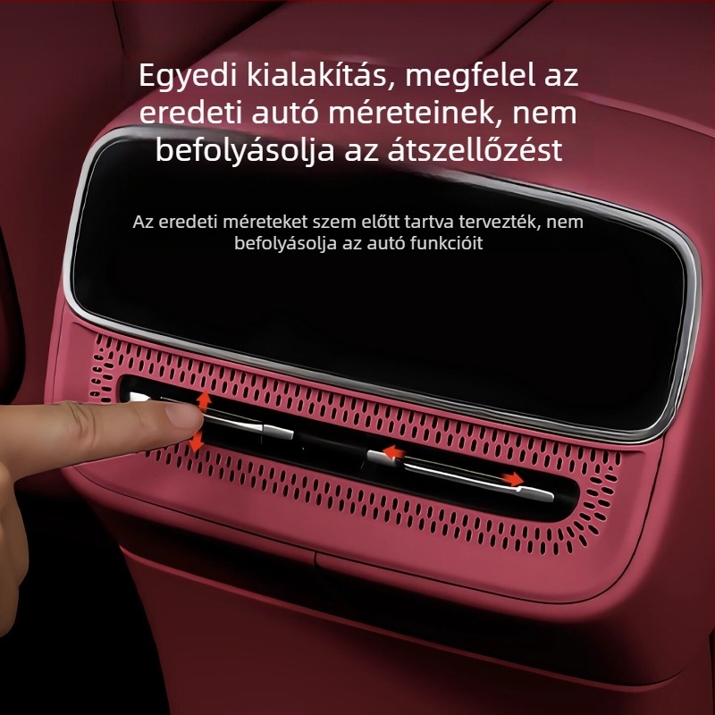 Wenjie M7/M8 hátsó légcsatorna ventillációs maszkja — ABS, Mandini, modell 202601022127