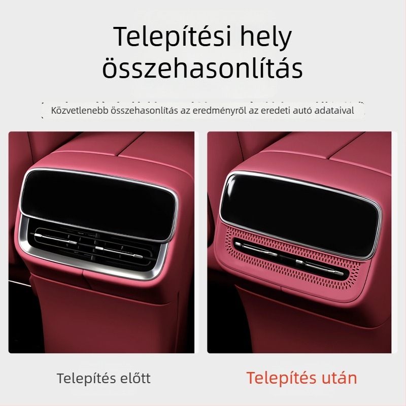 Wenjie M7/M8 hátsó légcsatorna ventillációs maszkja — ABS, Mandini, modell 202601022127