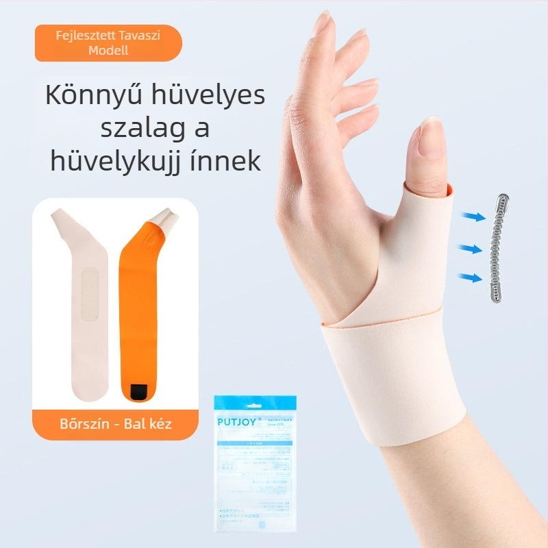 Csuklóvédő hüvelykujjtartással - Spandex, PUTJOY-HW03, Márka PUTJOY, Védelmi terület: csukló, Kategória: csuklóvédő