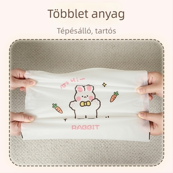 Utazáshoz kocka alakú Ziplock tárolótáska — PET anyagú, zárt, többfunkciós szervező ruházathoz, kozmetikumokhoz, cipőkhöz és tisztálkodási termékekhez