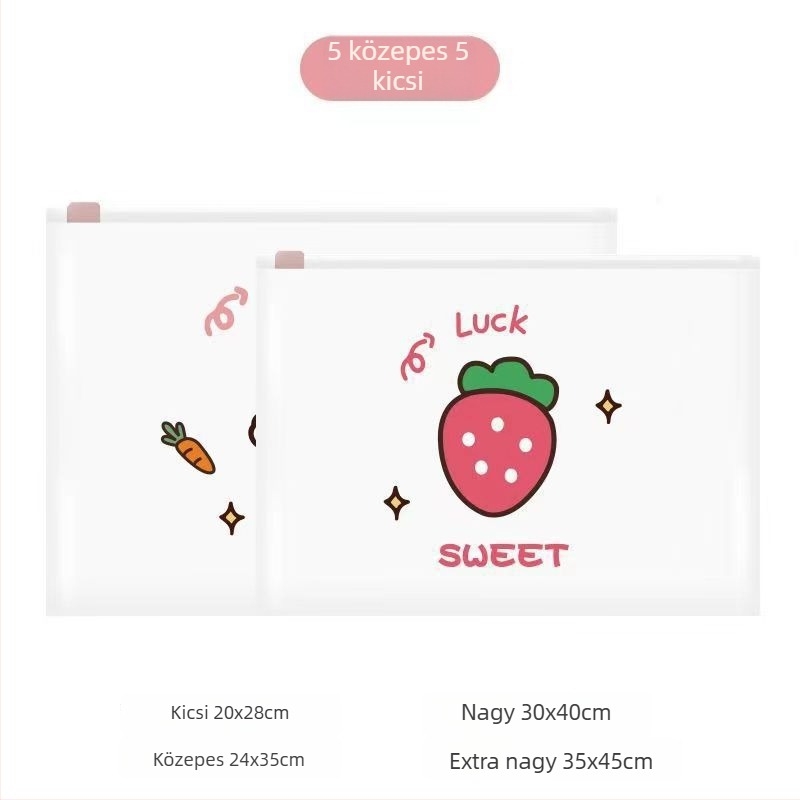 Utazáshoz kocka alakú Ziplock tárolótáska — PET anyagú, zárt, többfunkciós szervező ruházathoz, kozmetikumokhoz, cipőkhöz és tisztálkodási termékekhez