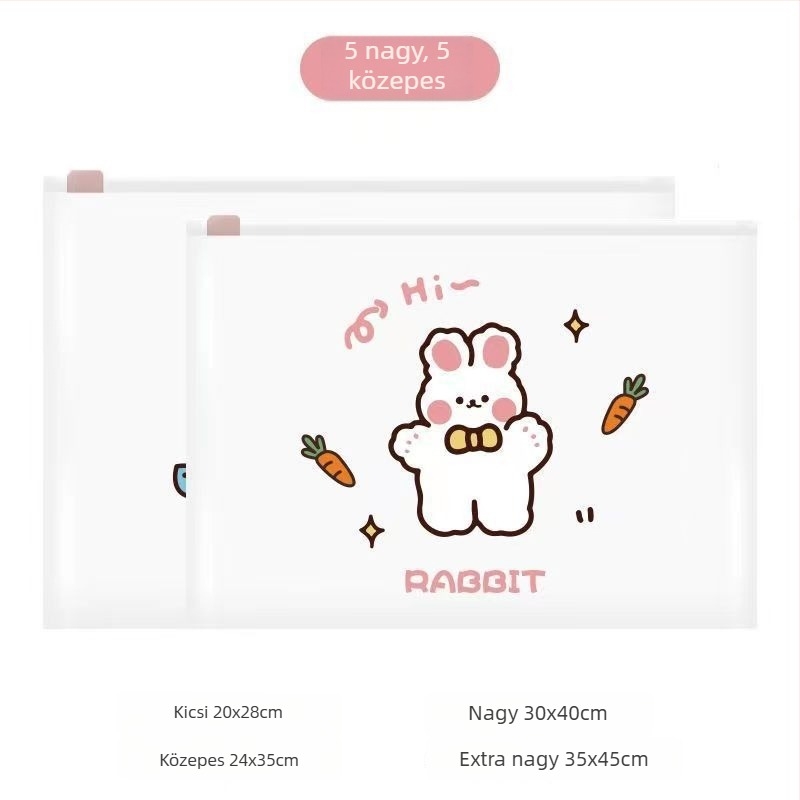 Utazáshoz kocka alakú Ziplock tárolótáska — PET anyagú, zárt, többfunkciós szervező ruházathoz, kozmetikumokhoz, cipőkhöz és tisztálkodási termékekhez