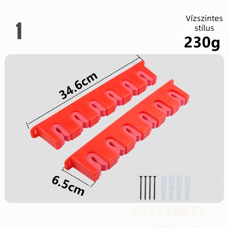 Horgászbotok tároló állvány – falra szerelhető, kijelző és rendező