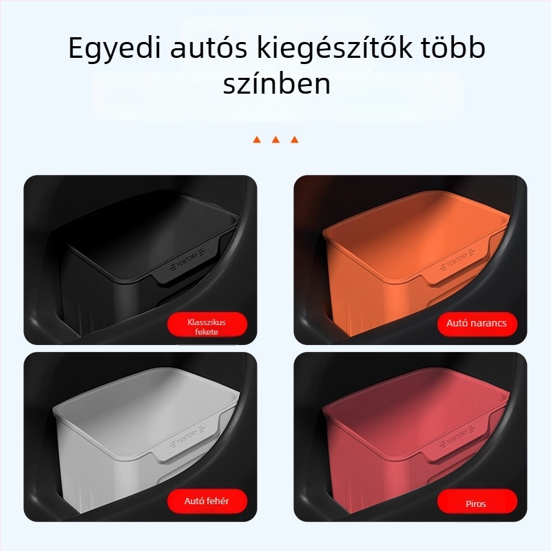 Szilikonból készült, vízálló belső autóalkatrész: szemetes és esernyőtartó Li Auto Mega modellhez