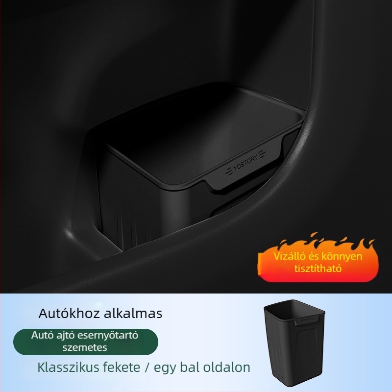 Szilikonból készült, vízálló belső autóalkatrész: szemetes és esernyőtartó Li Auto Mega modellhez