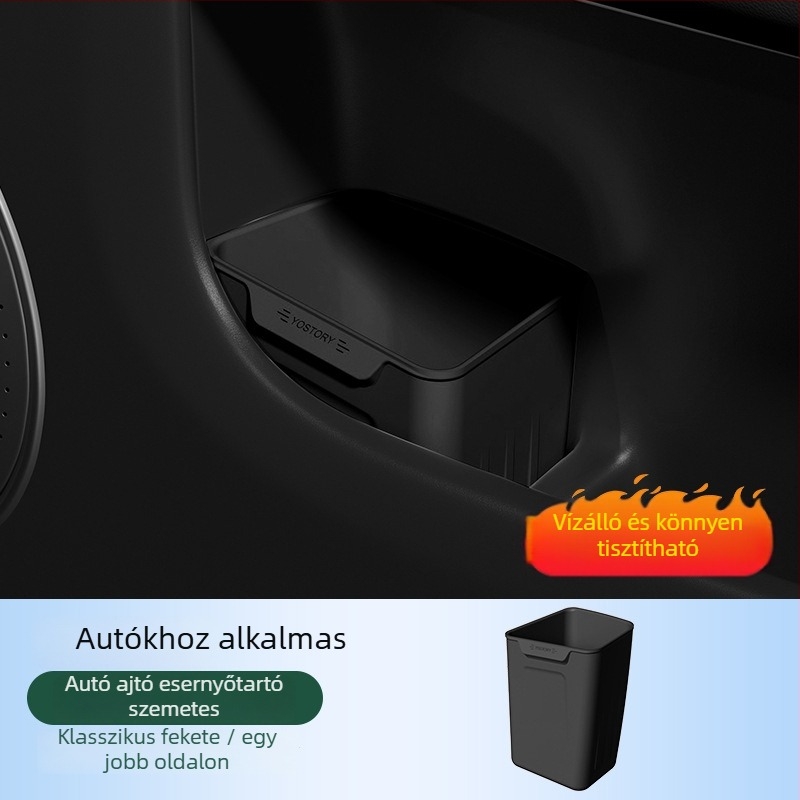 Szilikonból készült, vízálló belső autóalkatrész: szemetes és esernyőtartó Li Auto Mega modellhez