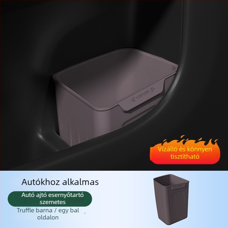 Szilikonból készült, vízálló belső autóalkatrész: szemetes és esernyőtartó Li Auto Mega modellhez