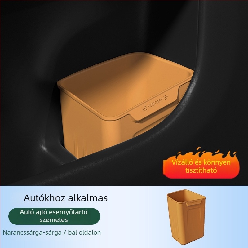 Szilikonból készült, vízálló belső autóalkatrész: szemetes és esernyőtartó Li Auto Mega modellhez