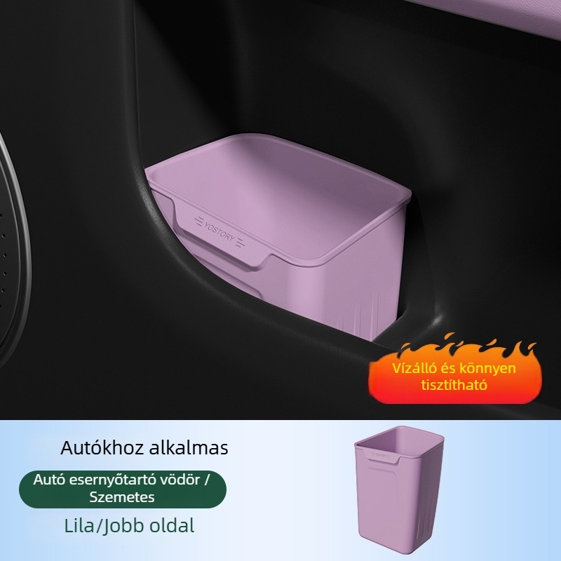 Szilikonból készült, vízálló belső autóalkatrész: szemetes és esernyőtartó Li Auto Mega modellhez