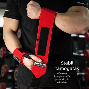 Blizzstar Fitnesz csukló szalag — Spandex, Csuklóvédelem, Általános használat