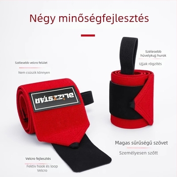 Blizzstar Fitnesz csukló szalag — Spandex, Csuklóvédelem, Általános használat