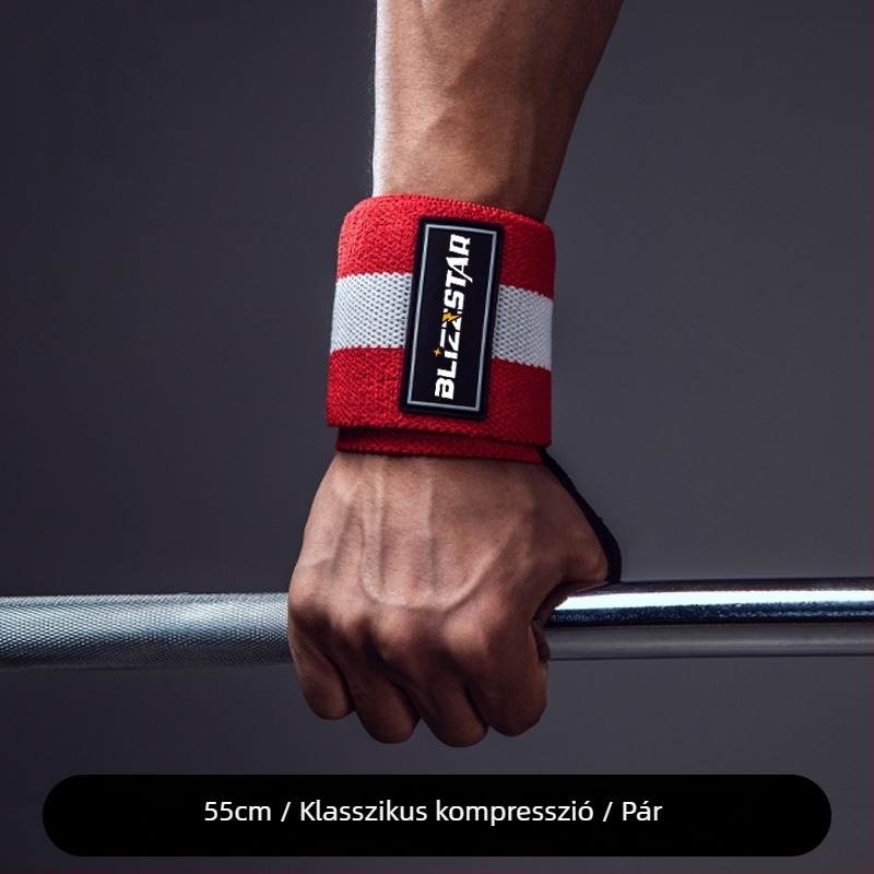 Blizzstar Fitnesz csukló szalag — Spandex, Csuklóvédelem, Általános használat