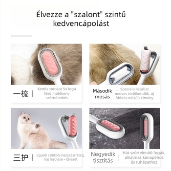 Kisállat szőrmentesítő kefe – ABS anyag, licencelhető magáncímke, 45 darabos csomag, Márka: Pet has gravity