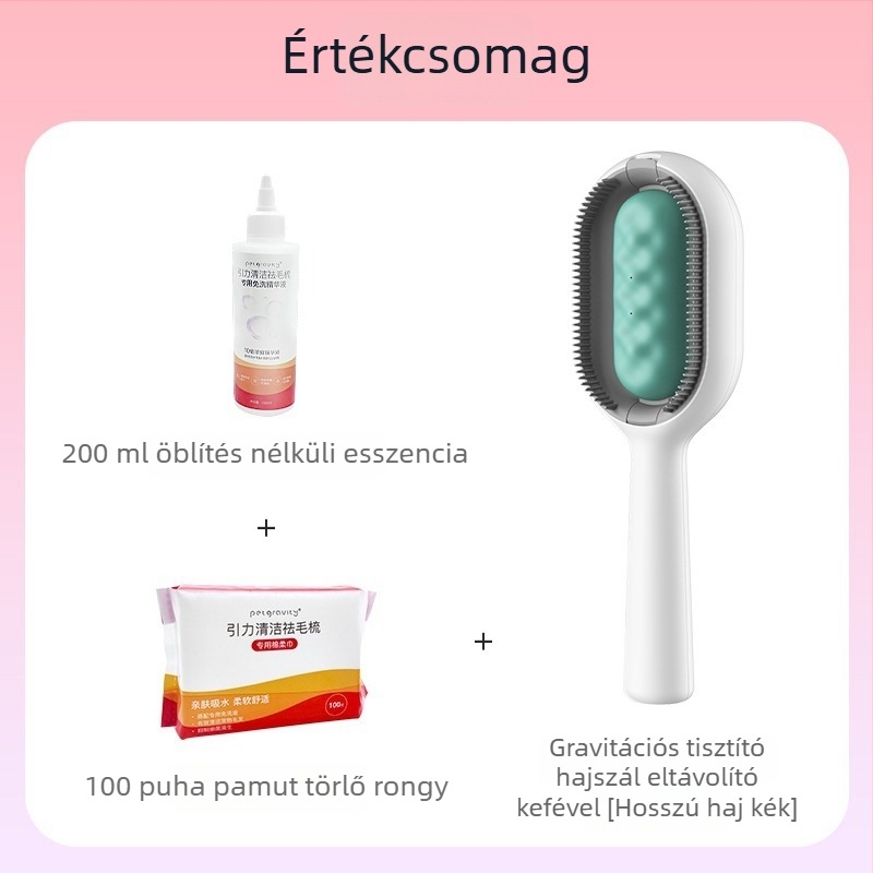 Kisállat szőrmentesítő kefe – ABS anyag, licencelhető magáncímke, 45 darabos csomag, Márka: Pet has gravity