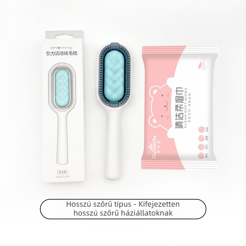 Kisállat szőrmentesítő kefe – ABS anyag, licencelhető magáncímke, 45 darabos csomag, Márka: Pet has gravity