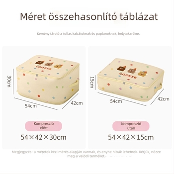 Paplan tároló táska, kocka alakú, Twill Oxford anyag, nagy kapacitás, hálószoba tárolás