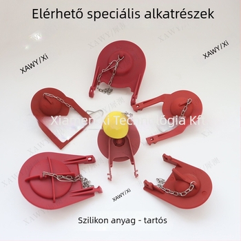 WC tartály vízszint tartó szelepe - PVC és szilikon tömítőgyűrűk, injekciós öntés, eredet: Xiamen