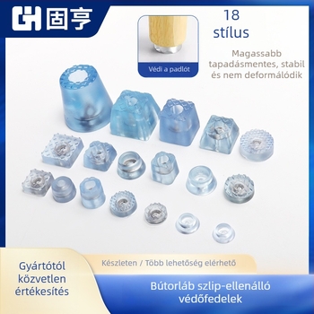 Gumi lábvédők bútorokhoz – asztal és szék lábakhoz, csúszásmentes, kopásálló, magasságot növelő, modell 001, márka Guheng