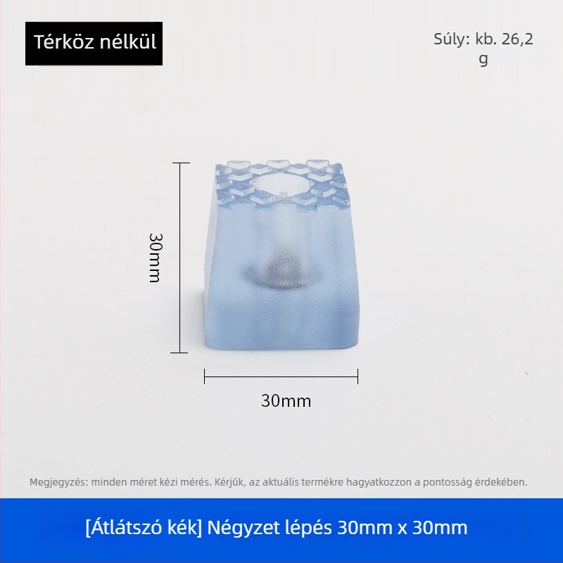 Gumi lábvédők bútorokhoz – asztal és szék lábakhoz, csúszásmentes, kopásálló, magasságot növelő, modell 001, márka Guheng