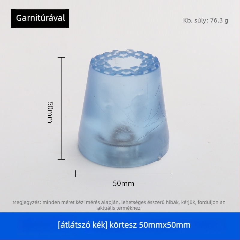 Gumi lábvédők bútorokhoz – asztal és szék lábakhoz, csúszásmentes, kopásálló, magasságot növelő, modell 001, márka Guheng