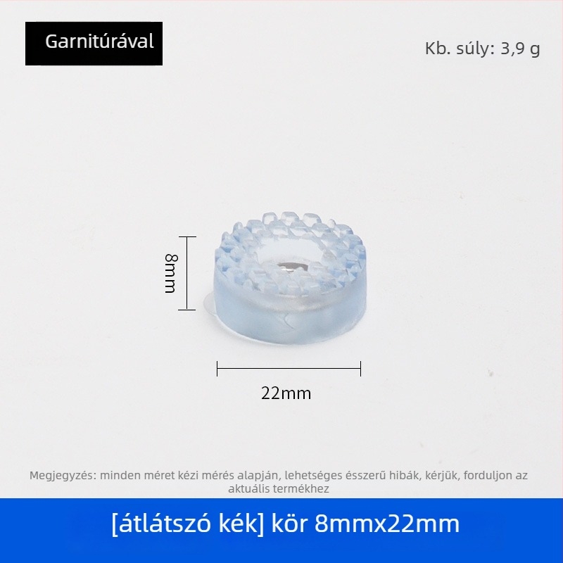Gumi lábvédők bútorokhoz – asztal és szék lábakhoz, csúszásmentes, kopásálló, magasságot növelő, modell 001, márka Guheng