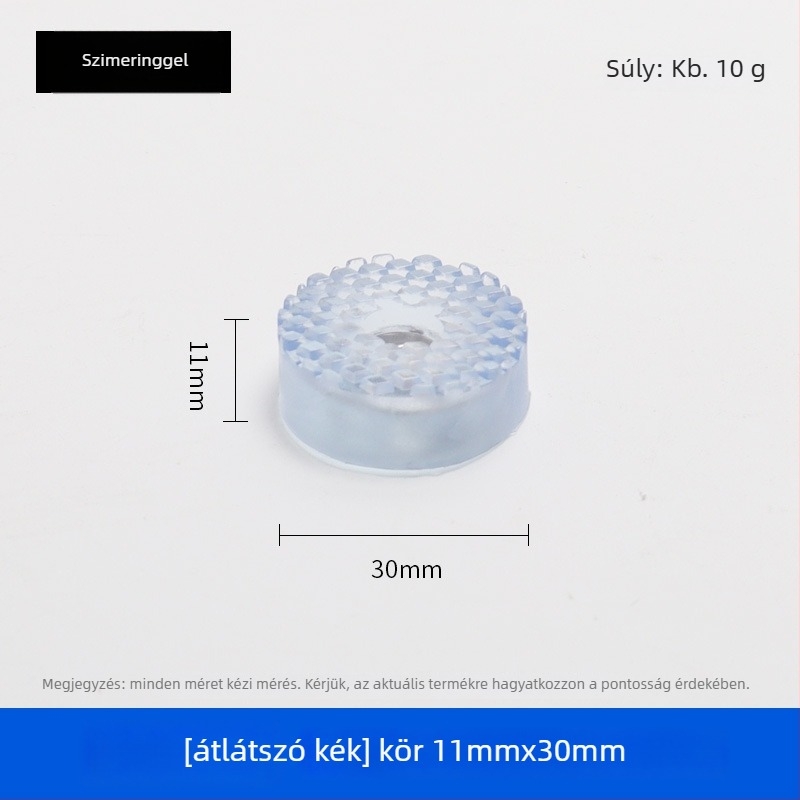 Gumi lábvédők bútorokhoz – asztal és szék lábakhoz, csúszásmentes, kopásálló, magasságot növelő, modell 001, márka Guheng