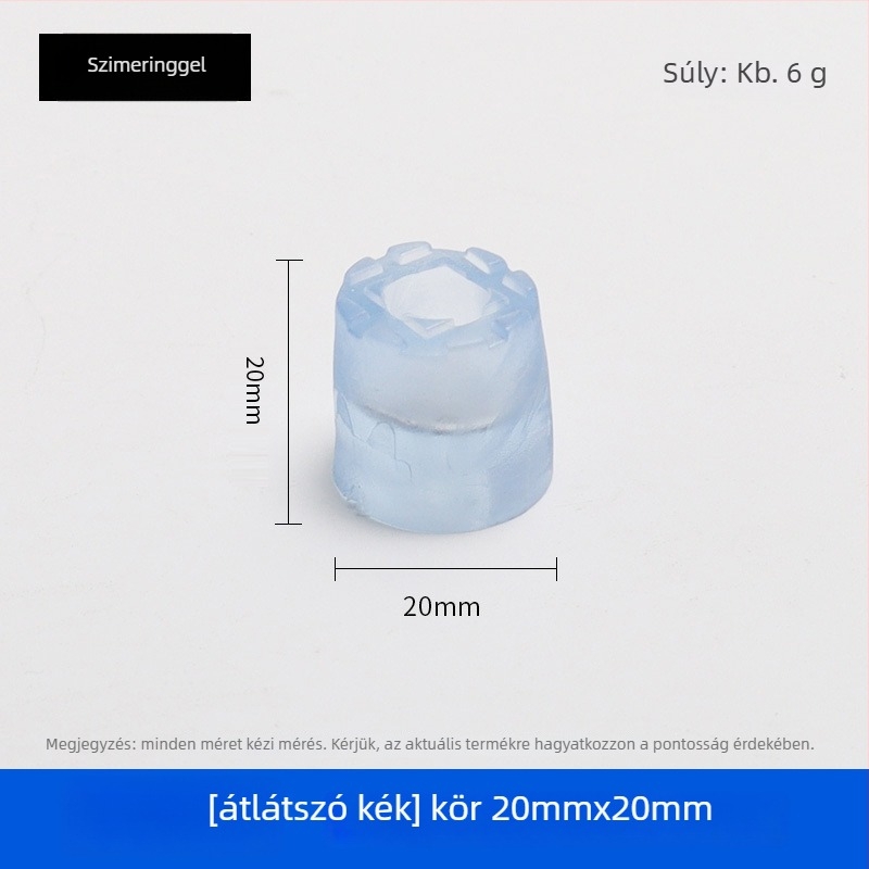 Gumi lábvédők bútorokhoz – asztal és szék lábakhoz, csúszásmentes, kopásálló, magasságot növelő, modell 001, márka Guheng