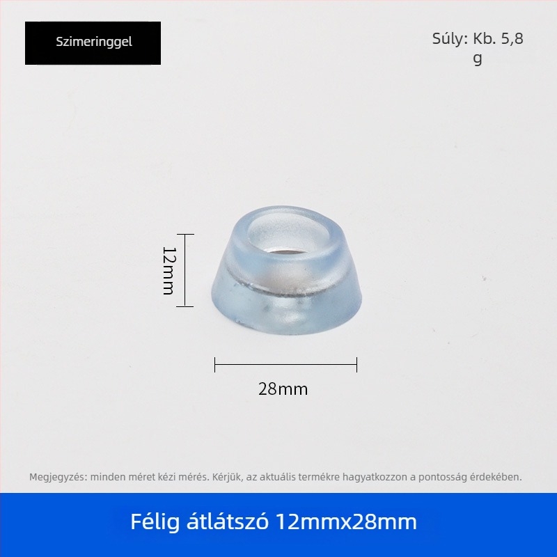 Gumi lábvédők bútorokhoz – asztal és szék lábakhoz, csúszásmentes, kopásálló, magasságot növelő, modell 001, márka Guheng