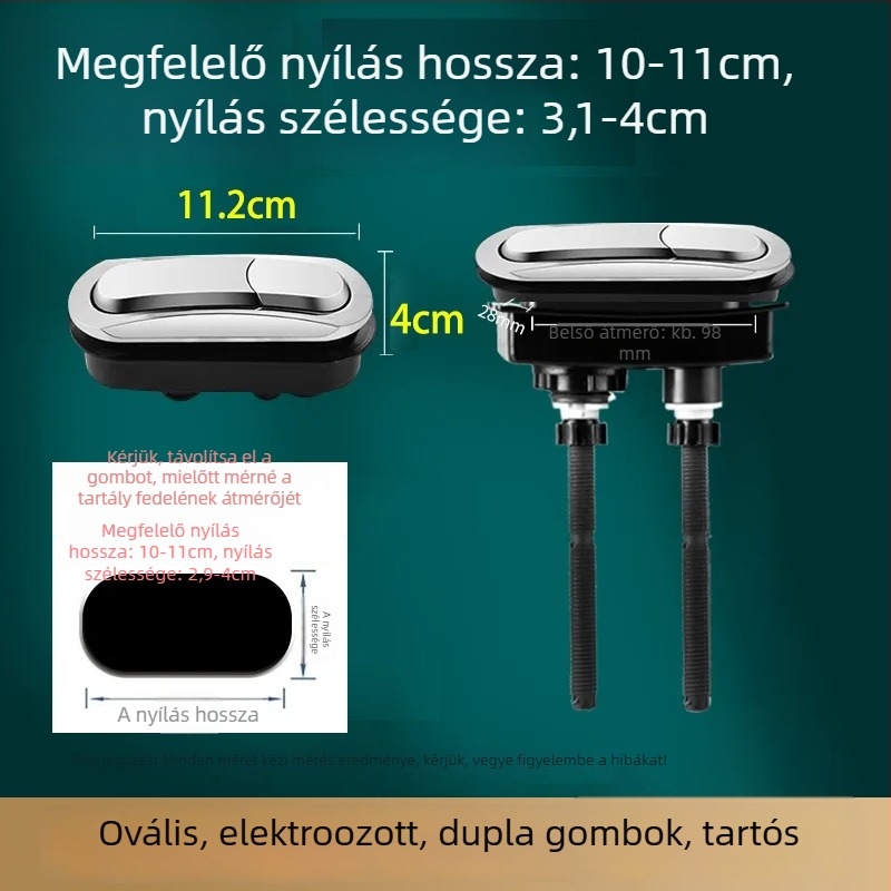 WC tartály kiegészítők — vízbetöltő szelep, lefolyó szelep, úszó szelep, 3 részes készlet; Márka Junmai; Anyag: Formaldehid; Stílus: modern egyszerűség; Használat: dupla nyomás