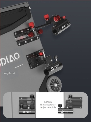 Horgász doboz Ginger Fishing - PP anyag, kapacitás 25-32