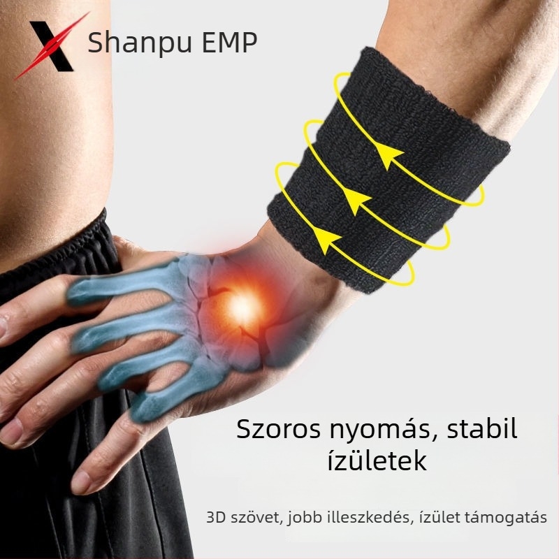 Shanpu A1V50 Csuklóvédő sporthoz – Csuklótámogatás ficamodott csuklóhoz, ínszalag és ín védelme kosárlabdához
